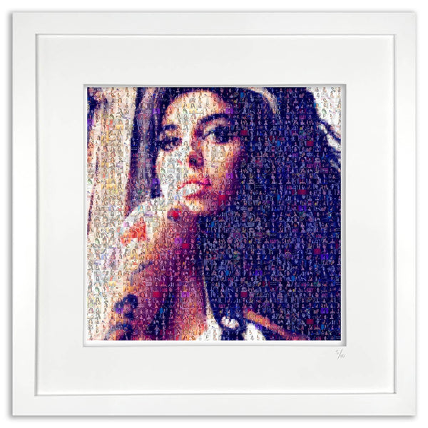 Amy Winehouse framed artwork