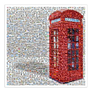 London Phone Box art