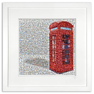 London Phone Box  framed artwork
