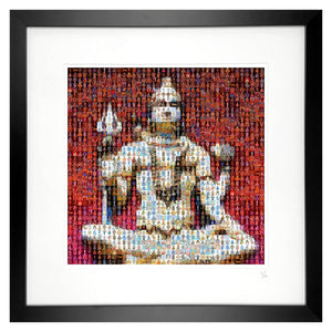 Shiva framed artwork