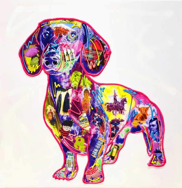 Canine Elegance Unleashed - Dog Art for your home.