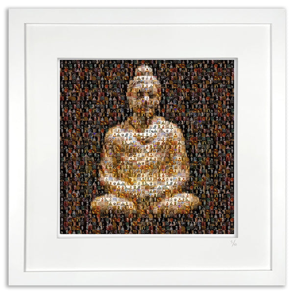 framed buddha artwork