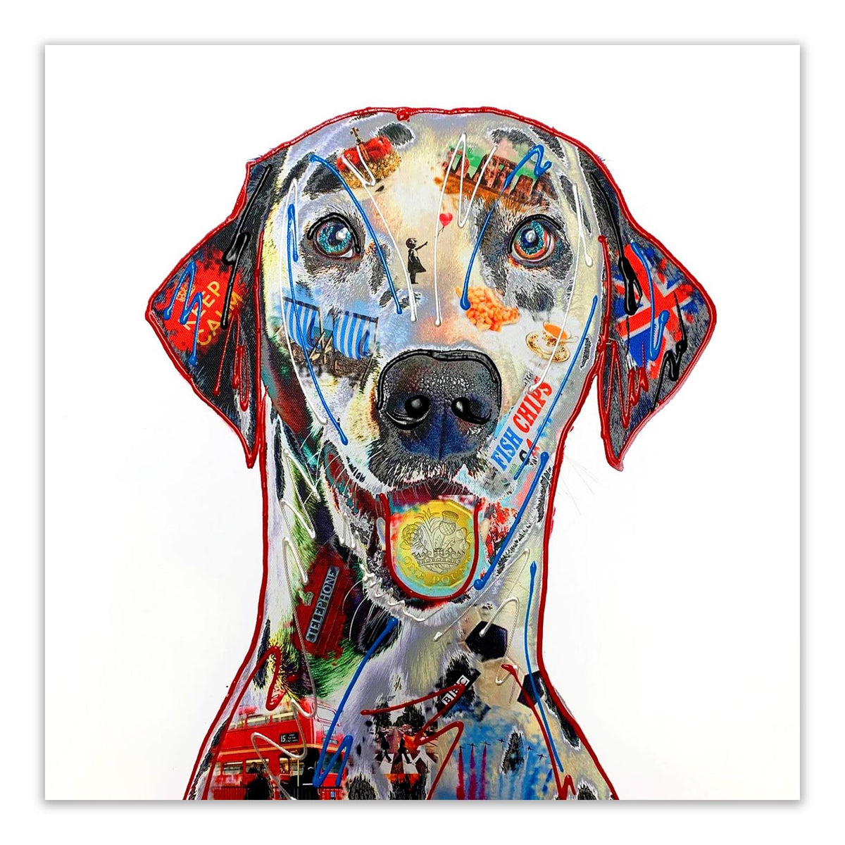 Digby Dalmatian – Rare Interior Art