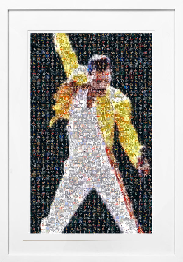 Freddie Mercury Framed