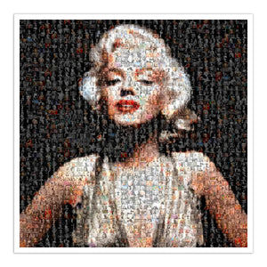 Marilyn Monroe Mosaic art