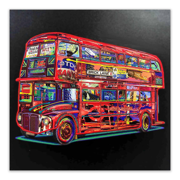 London bus art