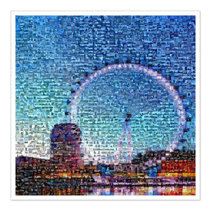 London Eye art