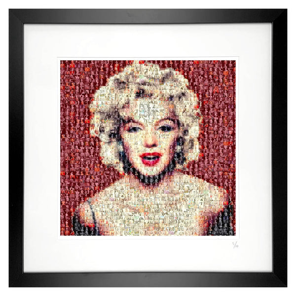 Marilyn Monroe framed art