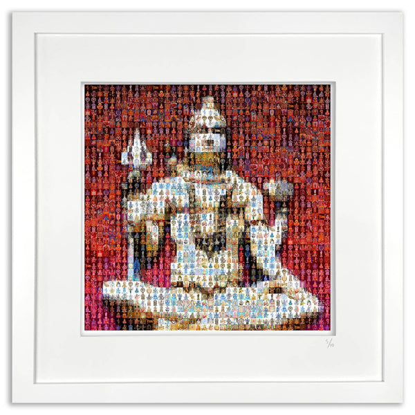 Shiva mosaic art