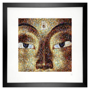 Framed Buddha artwork