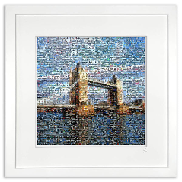 Tower bridge framed art