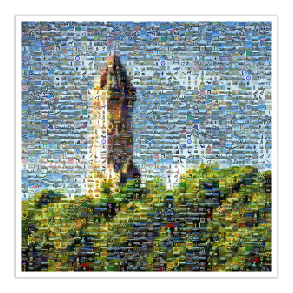 Wallace monument art