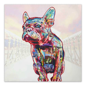 French bulldog art