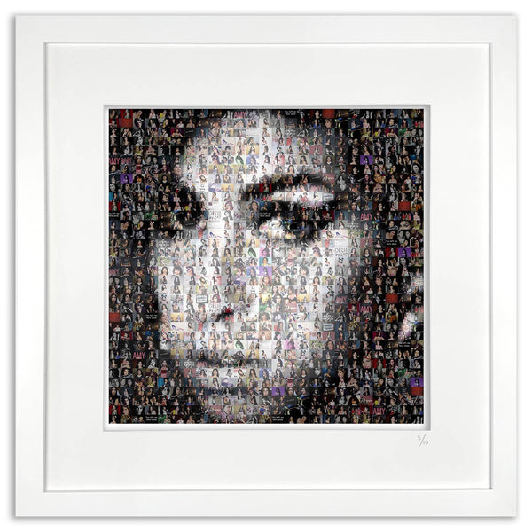 Amy Winehouse  framed artwork